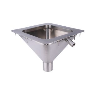 Square to Conical Flushing Rim Sink - 350