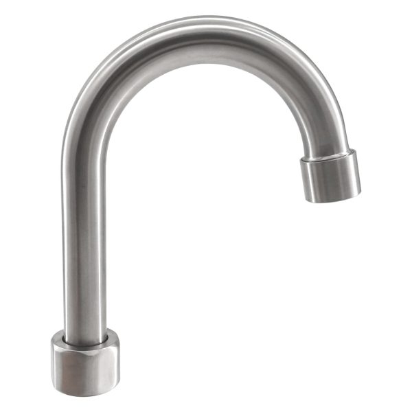 Stainless Steel Gooseneck 7" Swivel Spout Only.